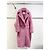 Abrigo Teddy Max Mara Rosa Piel Sintética Multicolor