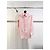 Top Chanel de seda rosa talla 34 Multicolor
