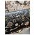 Borsa a mano Chanel 2.55 in pelle nera Multicolore - vista 3