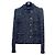 Casaco Chanel 22K de Tweed Xadrez Multicor