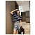 Top Miu Miu in cotone con righe color-block Multicolore - vista 6