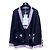 Chanel 24K Pull en laine color-block Multicolore
