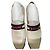 Gucci Ballerines en Cuir Blanc Multicolore