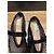 Alaïa Bailarinas de malla negra con tiras de cuero charol Negro - vista 6