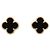 Orecchini Van Cleef & Arpels Sweet Alhambra Onyx Nero D'oro