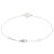 Bracciale Sweet Alhambra Diamanti Van Cleef & Arpels Argento - vista 2