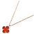 Collana Sweet Alhambra Van Cleef & Arpels Rosso D'oro