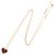 Collana Sweet Alhambra Cuore Van Cleef & Arpels Rosso D'oro - vista 2