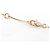 Bracciale Sweet Alhambra Cuore Van Cleef & Arpels Rosso D'oro - vista 4