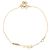 Van Cleef & Arpels Bracciale Frivole Mini Diamanti D'oro - vista 2