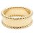 Anillo Banda Perleture Van Cleef & Arpels Dorado - vista 3