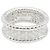 Van Cleef & Arpels Perlee Diamantring Silber - Ansicht 2