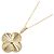 Van Cleef & Arpels Magic Alhambra Long Guilloche Halskette Golden