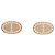 Hermès Orecchini Hermes Chaine d'Ancre Contour in oro rosa 18K con diamanti D'oro