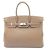 Hermès Borsa Hermes Birkin 35 in pelle Togo grigia Marrone