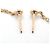 Hermès Boucles d'oreilles Hermes Mini Punk Stud Doré - vue 4