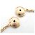 Hermès Boucles d'oreilles Hermes Mini Punk Stud Doré - vue 5
