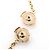Hermès Boucles d'oreilles Hermes Mini Punk Stud Doré - vue 6