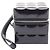 Borsa a mano pouch Chanel Chocolate Bar Cube Nero