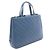 Chanel Business Affinity Matelassé Schultertasche Blau - Ansicht 2