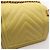 Borsa a tracolla Chanel Boy V-stitch Small Giallo - vista 13