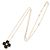 Van Cleef & Arpels Vintage Alhambra Onyx Halskette - Ansicht 2