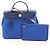 Hermès Hermes Herbag Zip PM Letournée 2-Way Handtasche Blau Marineblau