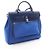Hermès Hermes Herbag Zip PM Letournée 2-Way Handtasche Blau Marineblau - Ansicht 2