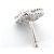 Orecchini Sweet Alhambra con diamanti Van Cleef & Arpels Argento - vista 5