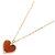 Collana Sweet Heart Carnelian Van Cleef & Arpels Rosso D'oro