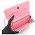 Borsa Chanel Matelassé in pelle d'agnello rosa - vista 3
