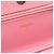 Borsa Chanel Matelassé in pelle d'agnello rosa - vista 4