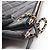 Borsa a tracolla Chanel Matelassé in pelle d'agnello nera Nero - vista 11