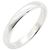 Autre Marque Tiffany & Co. Platin-Stacking-Ring Silber