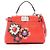 Borsa Fendi Micro Peekaboo 2-Way Rosso Multicolore