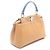 Borsa Fendi Mini Peekaboo 2-Way Marrone Blu - vista 2