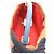 Borsa Fendi Mini Peekaboo 2-Way Marrone Blu - vista 3