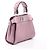 Borsa a mano 2-Way Fendi Peekaboo Nano Rosa - vista 2
