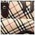 Borsa a mano Burberry Nova Check Marrone Multicolore Beige - vista 5