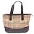 Burberry Nova Check Handtasche Braun Mehrfarben Beige