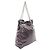 Borsa Tote Balenciaga Crush Metallic Marrone Metallico - vista 2
