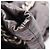 Borsa Tote Balenciaga Crush Metallic Marrone Metallico - vista 7
