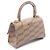 Borsa 2-Way Balenciaga Hourglass XS Marrone Beige - vista 2