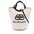Bolso Tote Balenciaga Wave Medium 2-Way Negro Crudo