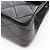 Borsa a tracolla Chanel Matelassé Double Flap Nero - vista 12