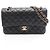 Borsa a tracolla Chanel Matelassé Double Flap Nero