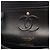 Borsa a tracolla Chanel Matelassé Double Flap Nero - vista 7