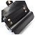 Borsa a tracolla Chanel Matelassé Double Flap in pelle d'agnello nera Nero - vista 6