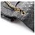 Borsa a tracolla Chanel Matelassé Double Flap in pelle d'agnello nera Nero - vista 9
