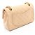 Timeless Chanel Matelassé Double Flap Handtasche Beige - Ansicht 2